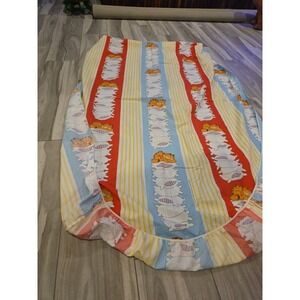 1978 Vintage Garfield Twin Fitted Sheet Jim Davis